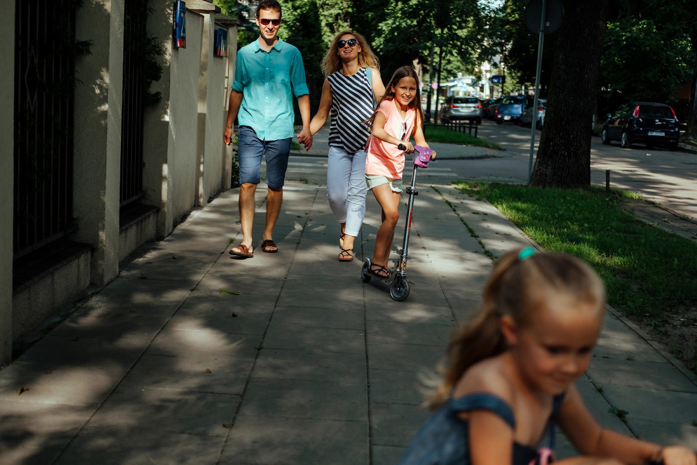 sesja rodzinna Warszawa Saska Kepa