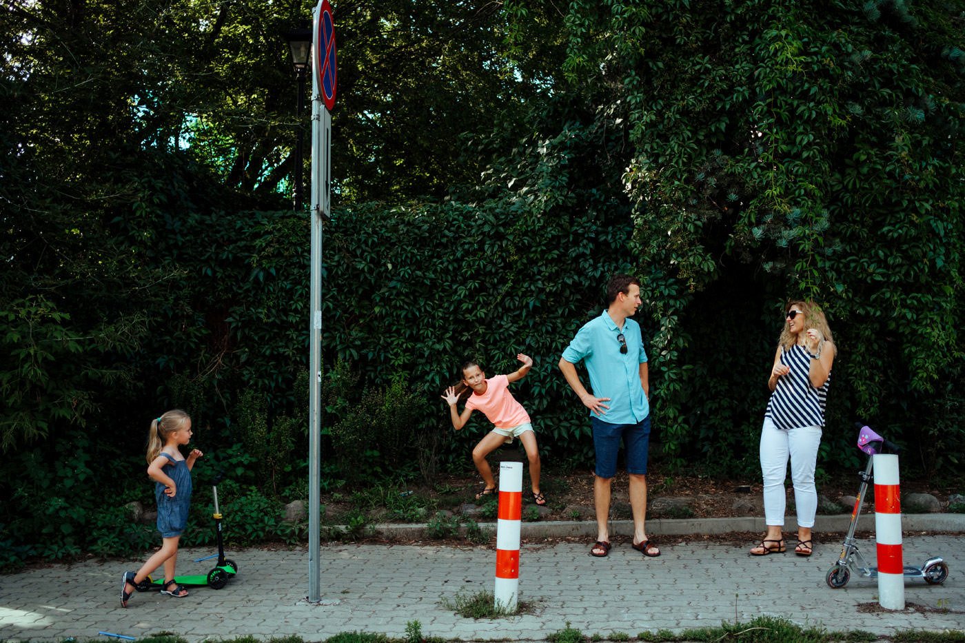 sesja rodzinna Warszawa Saska Kepa